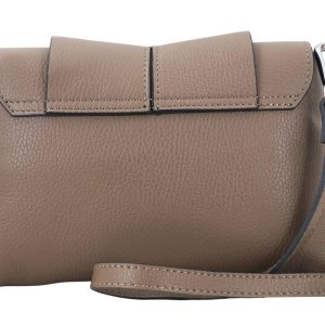 Elegancka torebka wieczorowa - Beżowa ciemna