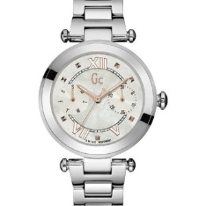 Zegarek GC Y06010L1. Kwarcowy, Kolor biały. Kobieta.
