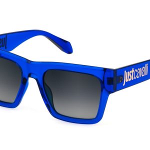 Okulary JUST CAVALLI SJC038-5406NA. Okulary przeciwsłoneczne, Kolor niebieski. Unisex.
