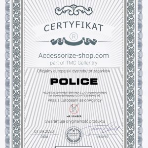 Biżuteria POLICE PJ26483PSU-01. NECKLACE NECKLACE, Kolor szary. Mężczyzna.