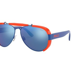 Okulary POLO RALPH LAUREN P312994035560. Okulary przeciwsłoneczne, Kolor niebieski. Unisex.