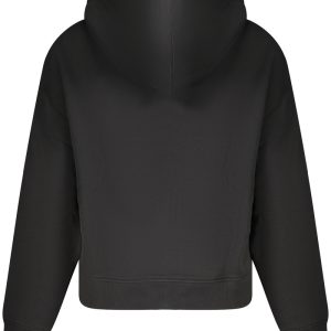 TOMMY HILFIGER DAMSKA BLUZA Z ROZPINANYM NA ZAMEK CZARNY