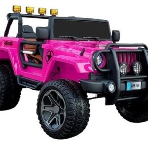 Auto na Akumulator WXE-1688 4x4 Różowy STRONG