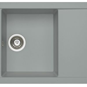 Alveus FORMIC 30 kol. 81 beton (76x50) zlew Granital+ 1kom. z syfonem POP-UP