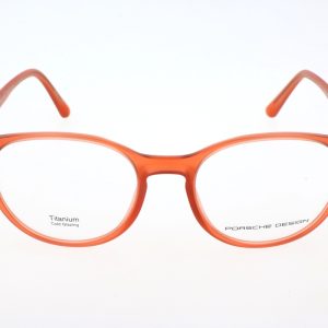 Okulary PORSCHE DESIGN P8261-C. Okulary korekcyjne, Kolor czerwony. Mężczyzna.