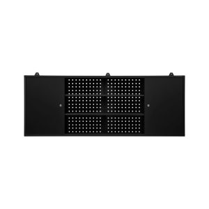 Szafka narzędziowa LEO, 1600 x 600 x 200 mm, All Black: czarna