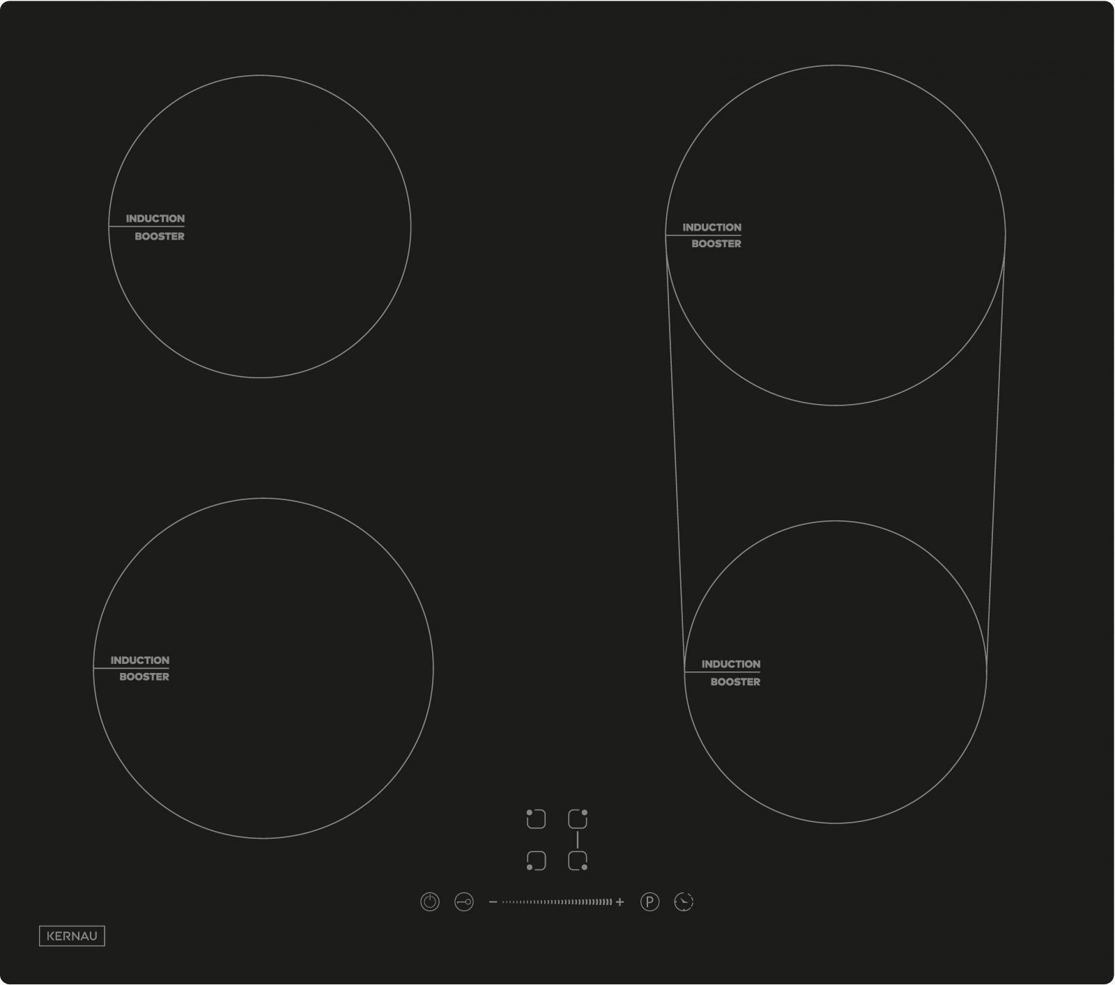 Płyta indukcyjna Kernau KIH 642-4B