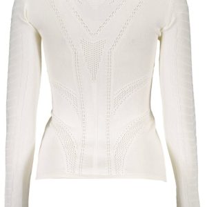 JUST CAVALLI BIAŁY SWETER DAMSKI