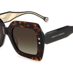 Okulary CAROLINA HERRERA HER-0082-S-86. Okulary przeciwsłoneczne, Kolor brązowy. Kobieta.