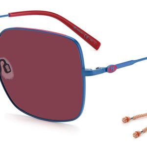 Okulary M MISSONI MMI0081SCLH. Okulary przeciwsłoneczne, Kolor niebieski. Kobieta.