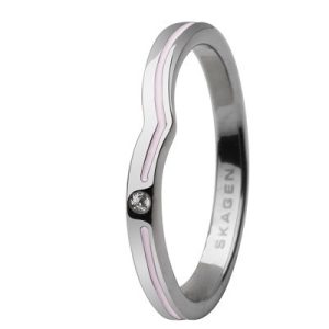 Biżuteria SKAGEN JRSP018SS5. Pierścionek, Kolor różowy. Kobieta.