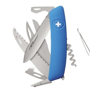Swiza D09R AM SAW & SCISSORS Blue (KNR.0136.1030)