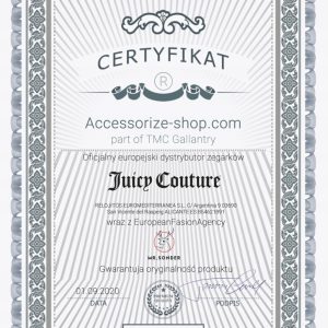Zegarek JUICY COUTURE JC1255WTWT. Kwarcowy, Kolor srebrny. Kobieta.