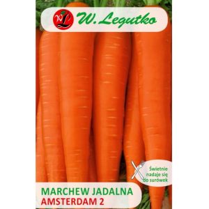 Marchew Jadalna Amsterdam 2 nasiona 5.00+1g - W. Legutko