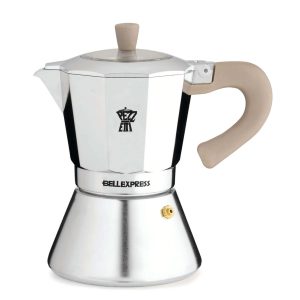 PEZZETTI BELLEXPRESS Aluminiowa kawiarka indukcyjna (6 filiżanek) - Srebrny
