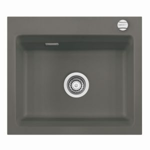 Systemceram Kara 57 Lawa zlewozmywak ceramiczny, korek manualny