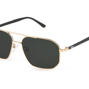 Okulary FILA SFI300V58300P. Okulary przeciwsłoneczne, Kolor złoty. Mężczyzna.