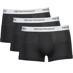 CZARNE BOKSERKI MĘSKIE EMPORIO ARMANI
