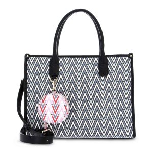 Torba na zakupy marki Valentino by Mario Valentino model TONIC-VBS69901. Kolor Czarny, Torby Damskie. sezon: Cały rok