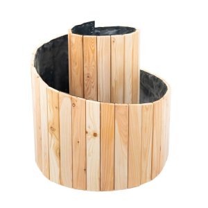 Westmann Spirala ziołowa z drewna modrzewiowego Luise Natura 400x55x74cm