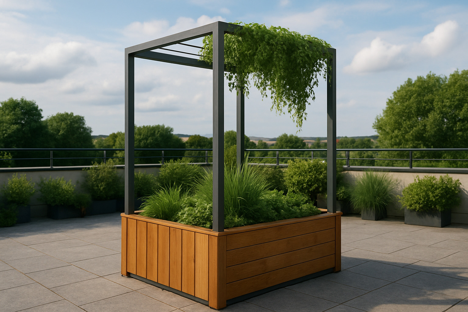 Donica z pergolą – detal czy styl życia?