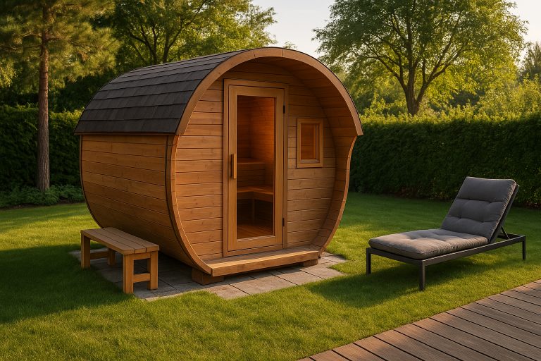 Sauna ogrodowa – luksus czy inwestycja w zdrowie