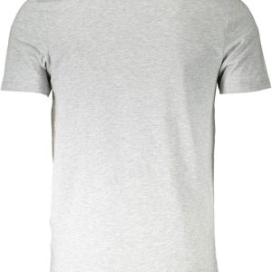 AERONAUTICA MILITARE SZARY T-SHIRT MĘSKI ZEWNĘTRZNY
