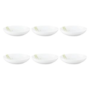 SELTMANN MEADOW GRASSES GREEN Zestaw 6 talerzy do zupy 21 cm