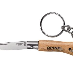 Opinel TRADIZIONE N°02 INOX PORTACHIAVE "NATURAL" (000065)