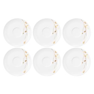 SELTMANN LIBERTY GOLDEN ROSE HIP Zestaw 6 spodków 16.5 cm