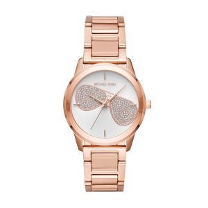 Zegarek MICHAEL KORS MK3673. Kwarcowy, Kolor biały. Kobieta.