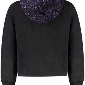CZARNA BLUZA Z ROZPINANYM NA ZAMEK DZIEWCZĘCA NIKE