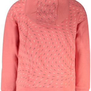 Bluza Nike z zamkiem błyskawicznym dla dziewczynek, różowa