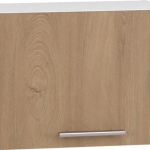 Szafka górna biała / dąb miodowy mat 50 cm Vento