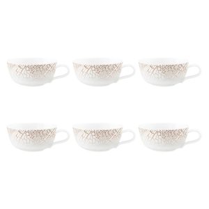 SELTMANN LIBERTY KRAKELEE Zestaw 6 filiżanek do herbaty 280 ml