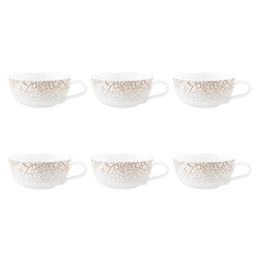 SELTMANN LIBERTY KRAKELEE Zestaw 6 filiżanek do herbaty 280 ml