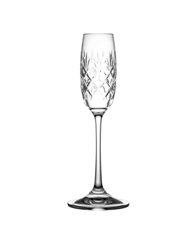 Crystal Julia Kieliszki kryształowe do likieru sherry 6 sztuk Ananas