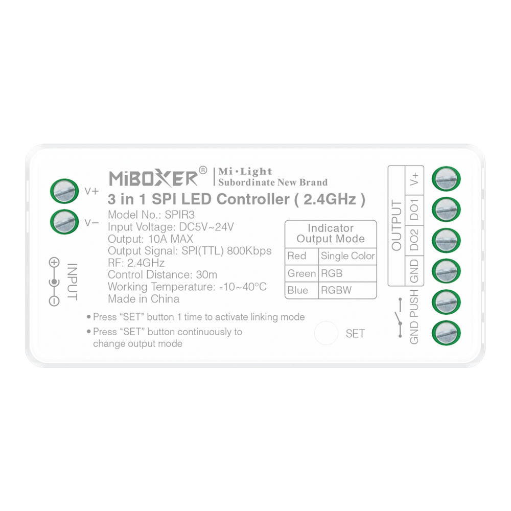 SPIR3 3 in 1 SPI LED Controller (2.4GHz)