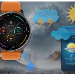 SMARTWATCH UNISEX GRAVITY GT1-2 PRO - ROZMOWY BLUETOOTH, DODATKOWY PASEK (sg027b)