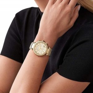 ZEGAREK DAMSKI MICHAEL KORS MK5354 -PARKER (zm508d) + BOX