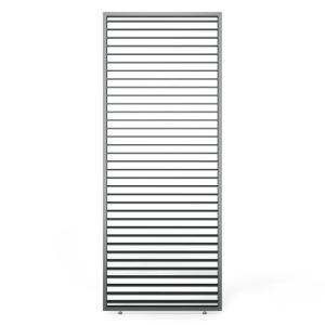 Panel żaluzjowy 93 cm do pergoli, antracytowy, poziomy