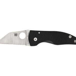 Spyderco MICROJIMBO CARBON FIBER S90V PLAIN C264CFP