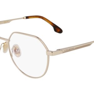 Okulary VICTORIA BECKHAM VB21355217714. EYEGLASSES, Kolor złoty. Kobieta.