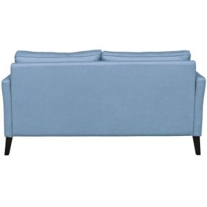 Sofa 3-osobowa tapicerowana błękitna Holly