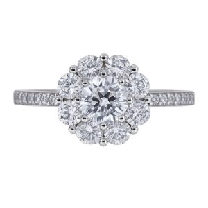 Biżuteria DIAMONFIRE 6115321082160. Pierścionek, Kolor szary. Kobieta.