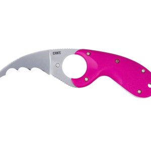 Crkt BEAR CLAW PINK W/VEFF SERRATIONS 2511F