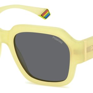 Okulary POLAROID PLD6212SX40G. Okulary przeciwsłoneczne, Kolor żółty. Unisex.