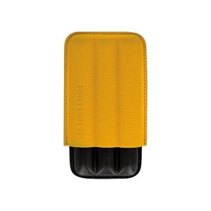 Les Fines Lames CIGAR CASE TRIO YELLOW PEBBLE
