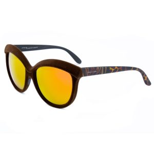 Okulary ITALIA INDEPENDENT 0092V-044-ZEB. Okulary przeciwsłoneczne, Kolor brązowy. Kobieta.