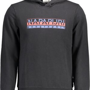 BLUZA NAPAPIJRI BEZ ZAMKA MĘSKA CZARNA